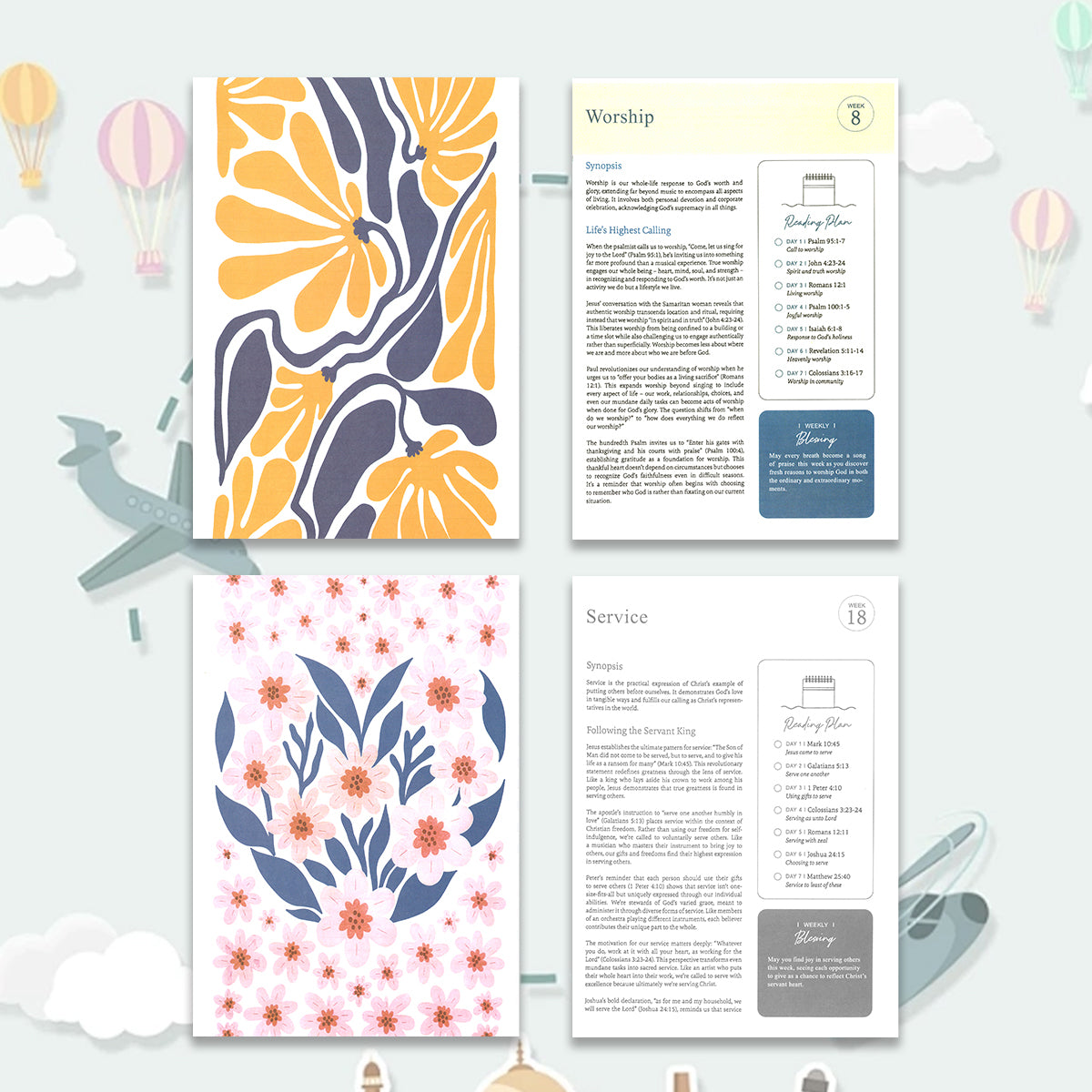 ginhawa 52 week bible study guide - spiral bound scripture for spiritual growth